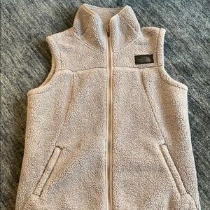 North Face Fuzzy Vest
